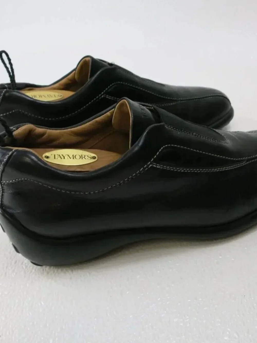 Tod's 8.5 Leather Padded Comfort Loafers Slip On Comfort Men's Shoes Size 9.5